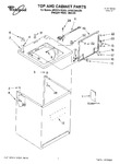 Diagram for 01 - Top And Cabinet, Literature