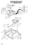 Diagram for 04 - Machine Base Parts