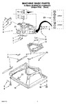 Diagram for 04 - Machine Base Parts