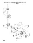 Diagram for 04 - Brake, Clutch, Gearcase, Motor And Pump