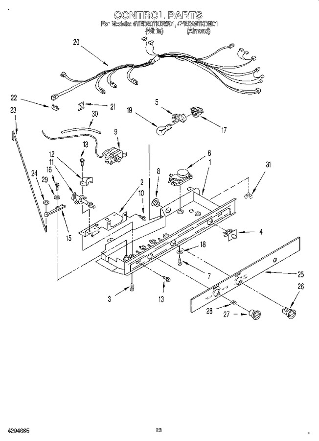 Diagram for 4YED20TKDN01