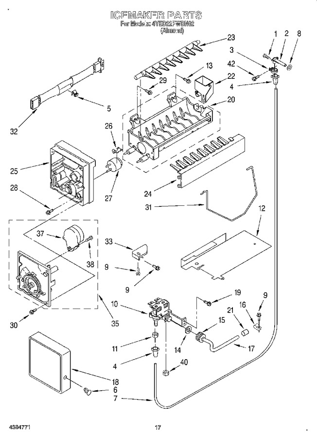 Diagram for 4YED22PWDN02