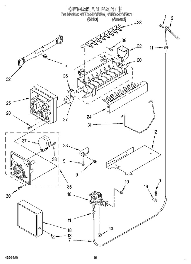 Diagram for 4YED25DQFN01