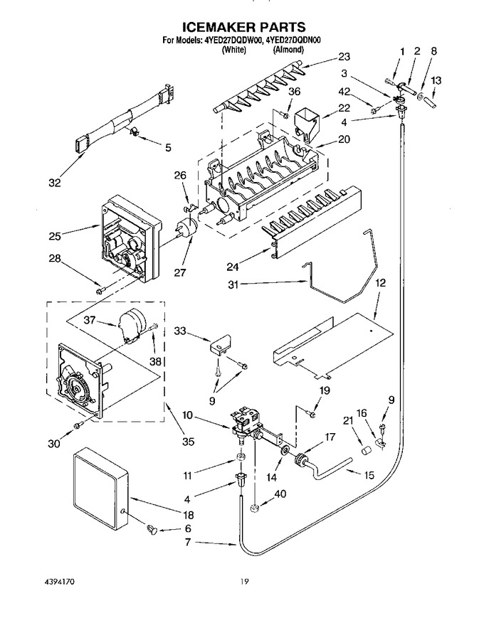 Diagram for 4YED27DQDW00