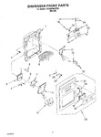 Diagram for 08 - Dispenser Front