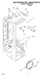 Diagram for 02 - Refrigerator Liner Parts