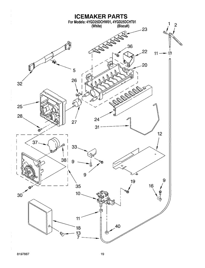 Diagram for 4YGD25DCHW01