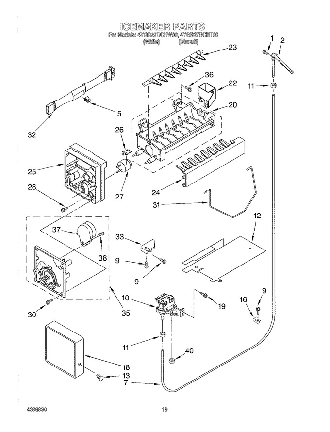 Diagram for 4YGD27DCHW00