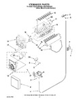 Diagram for 11 - Icemaker Parts