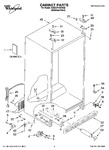 Diagram for 01 - Cabinet Parts