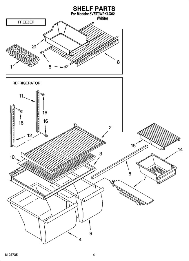 Diagram for 5VET0WPKLQ02