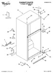 Diagram for 01 - Cabinet Parts