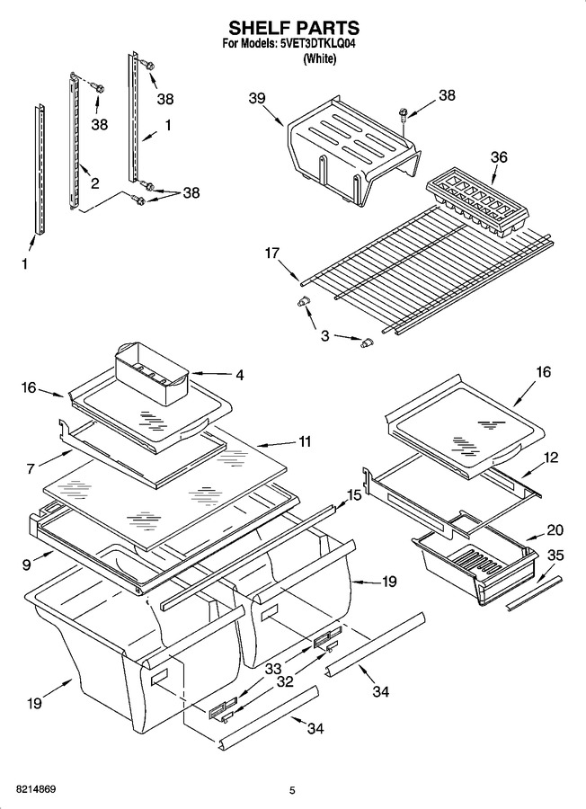 Diagram for 5VET3DTKLQ04