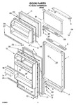 Diagram for 02 - Door Parts