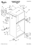 Diagram for 01 - Cabinet Parts