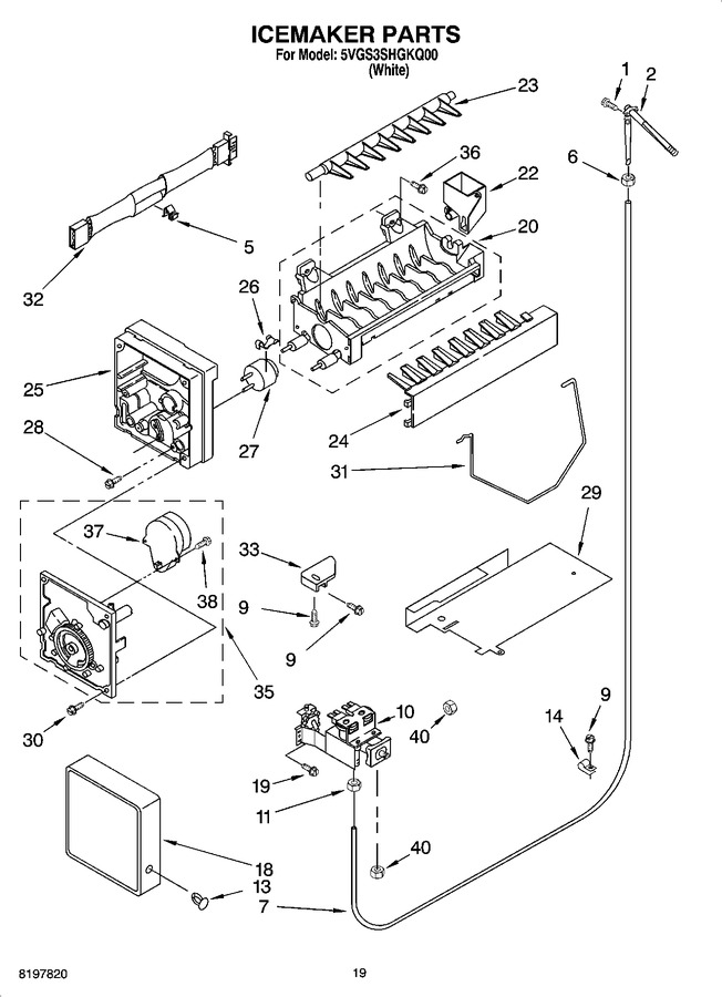 Diagram for 5VGS3SHGKQ00