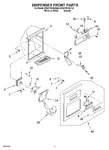 Diagram for 08 - Dispenser Front