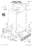 Diagram for 01 - Cabinet Parts