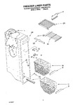 Diagram for 04 - Freezer Liner Parts