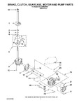 Diagram for 04 - Brake, Clutch, Gearcase, Motor And Pump Parts