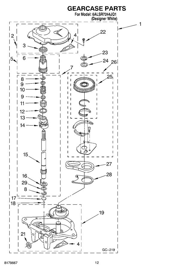 Diagram for 6ALSR7244JQ1