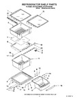 Diagram for 03 - Refrigerator Shelf Parts