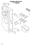 Diagram for 03 - Freezer Liner