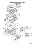 Diagram for 03 - Refrigerator Shelf