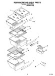 Diagram for 03 - Refrigerator Shelf Parts