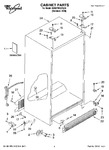 Diagram for 01 - Cabinet Parts