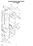 Diagram for 02 - Refrigerator Liner Parts