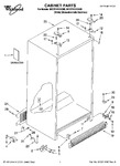 Diagram for 01 - Cabinet Parts