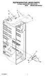 Diagram for 02 - Refrigerator Liner Parts