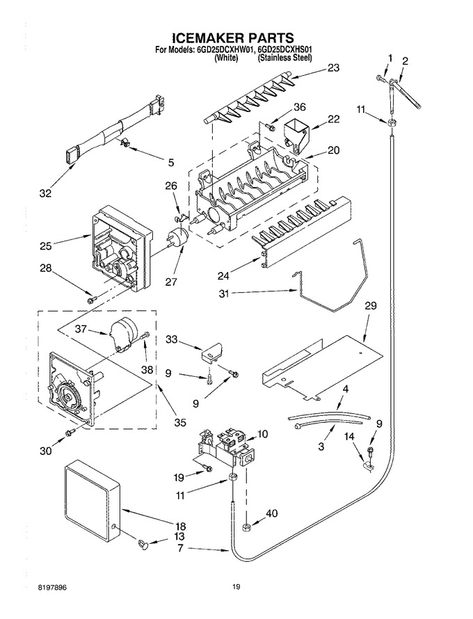 Diagram for 6GD25DCXHS01