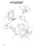 Diagram for 08 - Dispenser Front