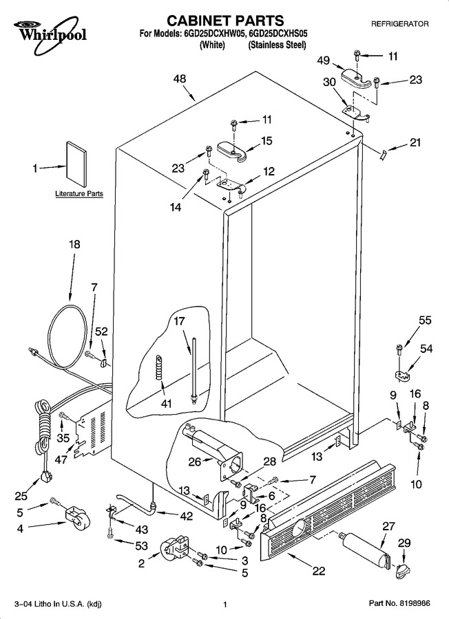 Diagram for 6GD25DCXHS05