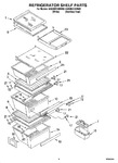 Diagram for 03 - Refrigerator Shelf Parts