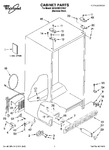 Diagram for 01 - Cabinet Parts