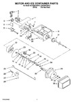 Diagram for 05 - Motor And Ice Container Parts