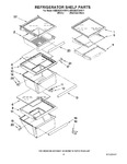 Diagram for 03 - Refrigerator Shelf Parts