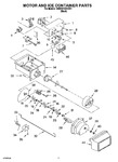 Diagram for 05 - Motor And Ice Container Parts