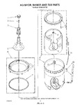 Diagram for 04 - Agitator, Basket And Tub