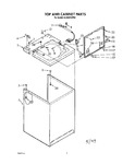 Diagram for 01 - Top And Cabinet, Lit/optional