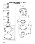 Diagram for 03 - Agitator, Basket And Tub