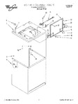 Diagram for 01 - Top And Cabinet