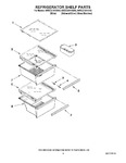 Diagram for 03 - Refrigerator Shelf Parts