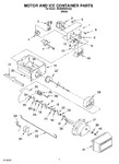 Diagram for 05 - Motor And Ice Container Parts