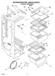 Diagram for 02 - Refrigerator Liner Parts