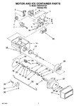 Diagram for 05 - Motor And Ice Container Parts