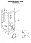 Diagram for 02 - Refrigerator Liner Parts